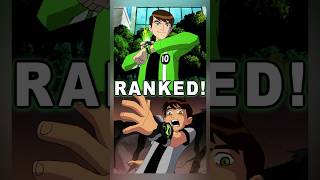 Ben Tennyson Ranked Worst to Best for Ben 10! #ben10 #ranked #fyp