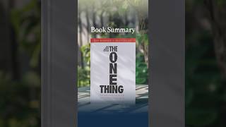 『The One Thing』の本の要約 #shorts