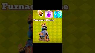 FURNACE+ Clone and Rage Spell, Strategyfor War | Clash of Clans |  #coc #gaming#shorts