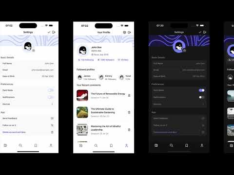 News App UI Kit powered by Expo and React Native