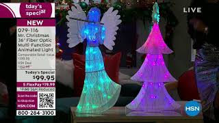 Mr. Christmas 36" Fiber Optic MultiFunction Animated Tree