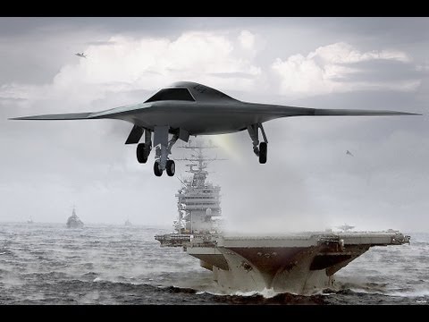 X-47B (DRONE)  First Carrier-based Launch Ever Part 2