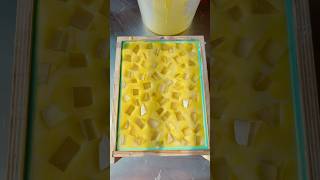 Making + Cutting LEMONADE Soap! #soapmaking #soapmaker #handmadesoap #soap #soaps #cpsoap #soapshop