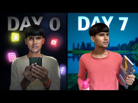 l Try To Spent 7 Day Without Phone! 🥲( Fun Experiment )