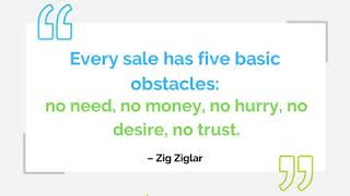 The Sales Obstacles
