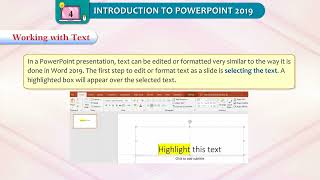 Introduction to PowerPoint 2019 - Kaizen Pro  Class 4