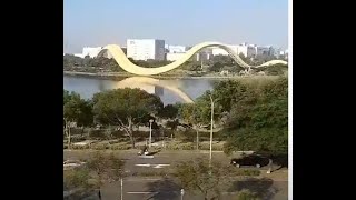 台積電一條巨龍在台南南科園區 part 2,16秒快速俯瞰南科園區,TSMC at Tainan science Park in Taiwan (Taiwan's God Mountain)