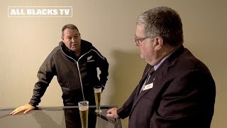 Steve Hansen chats with NZ Army Veteran