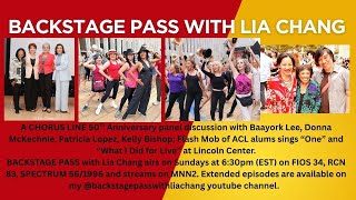 A CHORUS LINE 50TH Anniversary Flash Mob sings "One" & "What I Did For Love" at Lincoln Center