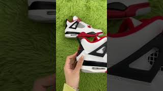 Real Vs Fake Jordan 4s 👀 #jordan #sneakers #fake #sneakerhead