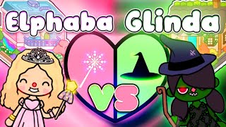 ELPHABA vs GLINDA 😱 Cute Modern MANSION: MAKEOVER | Toca Life World ✨