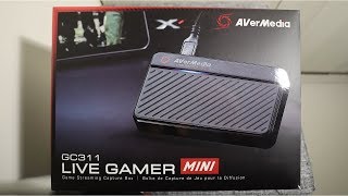GC311圓剛擷取盒開箱  Unboxing AVerMedia Capture Box GC311