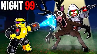 Using ONLY OVERPOWERED CLASSES In 99 Nights in the Forest🔦