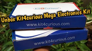 Unboxing Kit4Curious Mega Electronics Kit