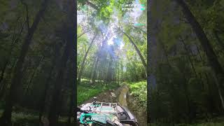 #shorts Heading to Walker trail, Whiskey Springs ATV trails, PA #insta360