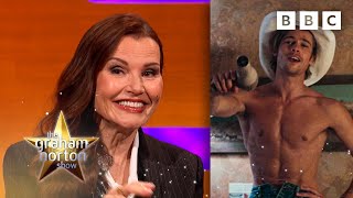 Geena Davis reveals why Brad Pitt was cast in Thelma & Louise 😍 | The Graham Norton Show - BBC