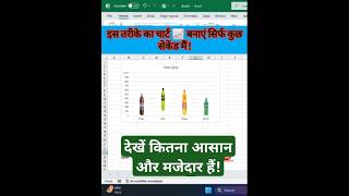 ये Excel Chart सब कुछ कहता है! 🔥 #excel #shorts #short #excelshortcuts #exceltutorial #viral #feed