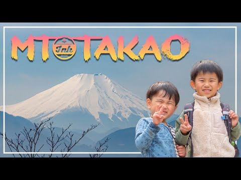 【親子登山】高尾山で親子ハイク｜6号路稲荷山コース/Vlog/Mt.Takao Hiking