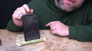 Bamboo Phone Charging Dock Magnet Charger