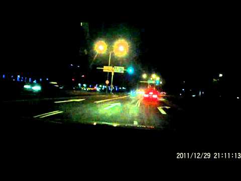 測試一下晚上的效果 - 園區一路