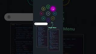 Magic menu |  HTML CSS
