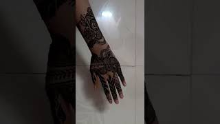 New mehendi design back hand 👌🌹❤️ #alfiyakhan #mehndi #backhandmehndi