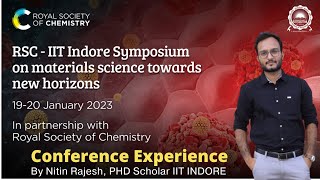 RSC - IIT Indore Symposium on materials science, 2023