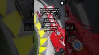 F1 Quiz: Which Champion Won with a Broken Leg? #shorts