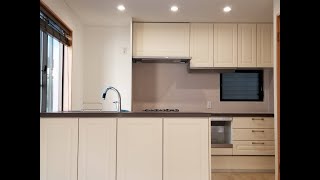 キッチンリフォーム工事施工事例（Renovation from L type kitchen to 2 parallel kitchen）