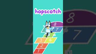 Bluey ABC- H is For Hopscotch! #bluey #kidssong #cocomelonsongs #kidsabc