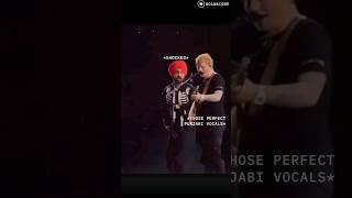 Diljit Dosanjh shocked hearing Ed Sheeran sing in punjabi 🤭 #diljitdosanjh #edsheeran