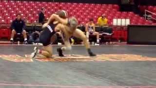 Terrapin Duals 149lbs Jason West  vs Davidson