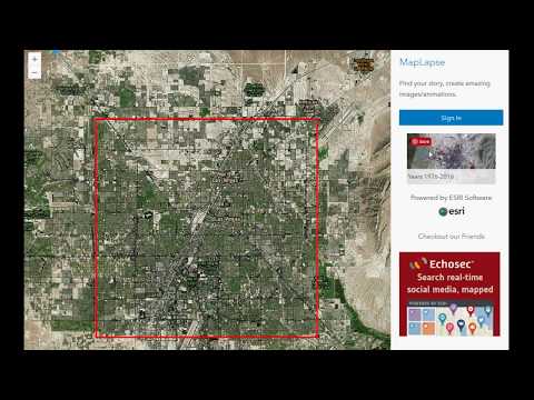 Demo - MapLapse for ArcGIS Online