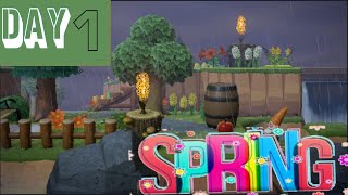 SPRINGCORE ISLAND//HONEYWOODS ENTRANCE//ANIMAL CROSSING NEW HORIZON//SPEED BUILD