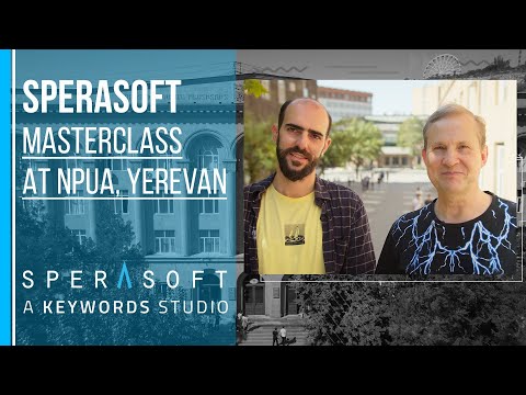 #SperasoftArmenia 3D Art workshop at NPUA