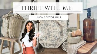 THRIFT WITH ME | High-End Looking Home Decor on a Budget