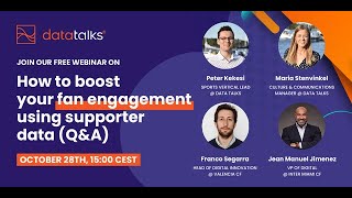 How to boost your fan engagement using supporter data (Q&A)