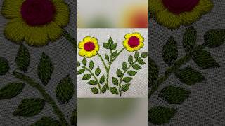 Beautiful hand embroidery #embroidery #handembroidery #design
