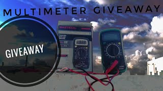 MASTECH   mas830l  multimeter unboxing +giveaway|| Tech Robin