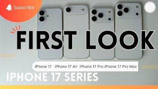 iPhone 17 Series – First Look at iPhone 17, 17 Air, 17 Pro & 17 Pro Max! (Latest Leaks & Rumors)