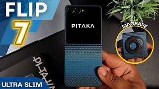 Pitaka Ultra Slim Case for Samsung Galaxy Flip 7 | Moonrise is the BEST!