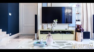 元朗獨立屋｜現代簡約風｜室內設計｜Septem design