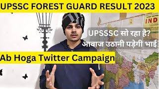 Twitter Campaign for UPSSSC FOREST GUARD RESULT | UPSSSC Forest Guard Result Update | Daily Learning