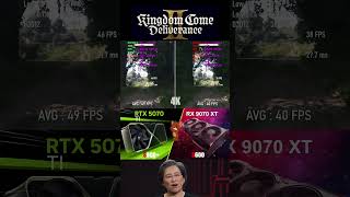 RTX 5070 TI VS RX 9070 XT KINGDOM COME DELIVERANCE 2 4K | #rtx5070ti #rx9070xt