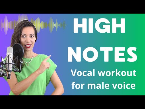 Daily Vocal Exercises For Singing High Notes male voice. Natalia Bliss vocal coach. How to sing high