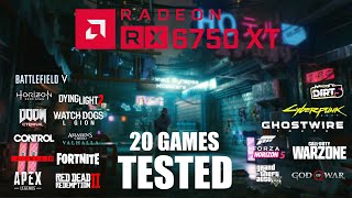 RX 6750 XT in 2022 | I5-12400 | 1080p - 1440p - 4K 20 Games Tested