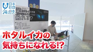 オフシーズンでもリアルなホタルイカに出会える！VR体験！ 日本財団 海と日本PROJECT in 富山県 2022 #29