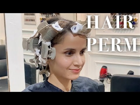 How to Do Hair Perming | Step-by-Step Tutorial | Permanent Korean Wavy Hair | HINDI