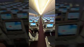 All alone inside the new JAL A350-1000!
