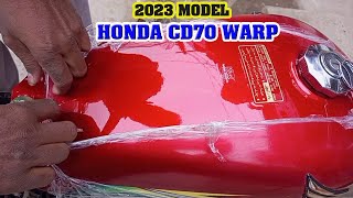 honda cd70 2023 model wrapping/tanveer decoration
